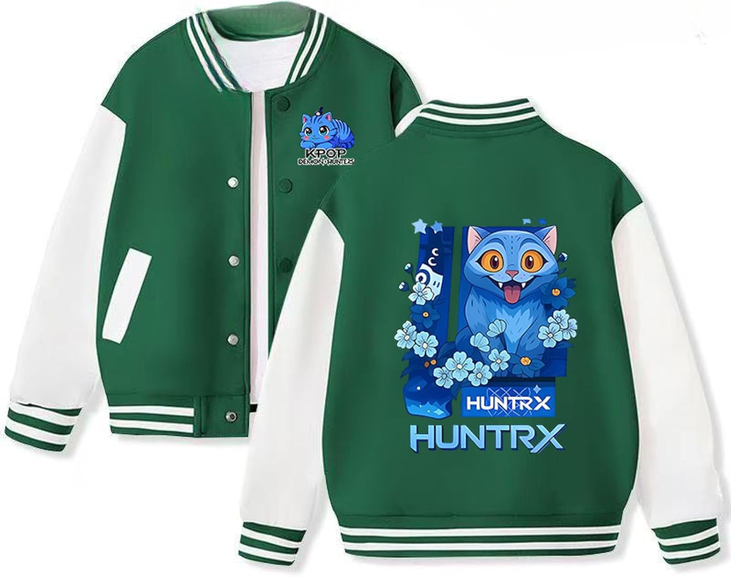 K-POP ガールズ！デーモン・ハンターズ 女の子 男の子ジャケット 長袖 カーディガン 応援服 アニメ カジュアル 衣装 日常着