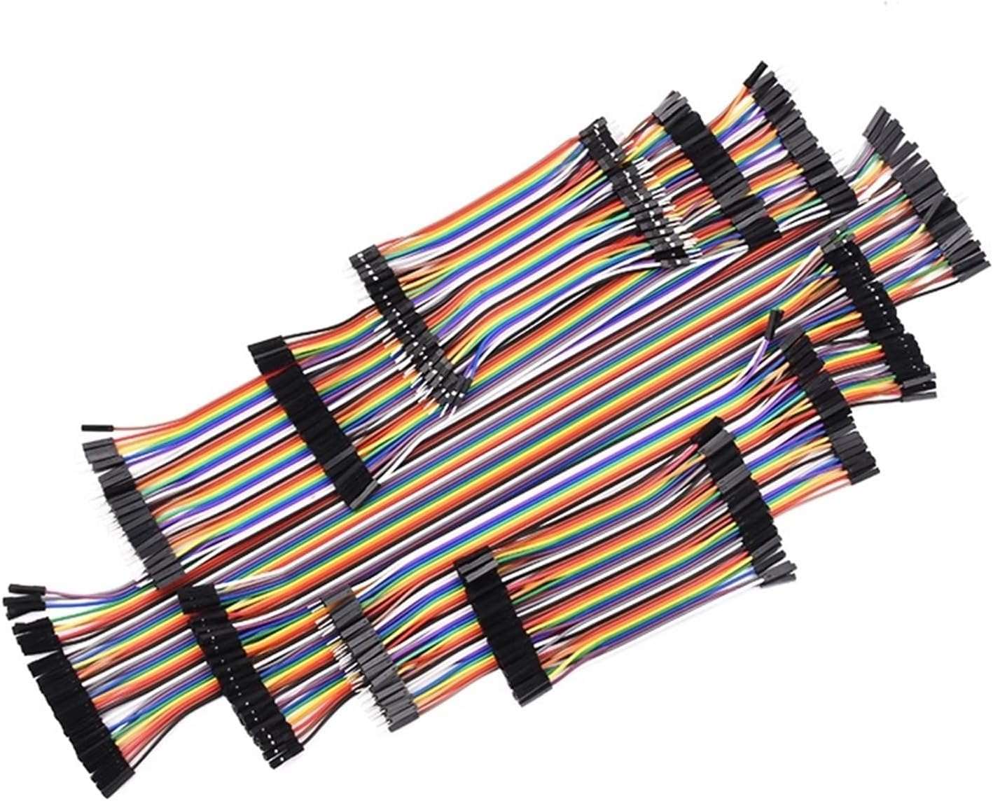 40PIN 10CM 20CM 30CM Line Male to Male + Female to Male and Female to Female Jumper Wire Cable(M to Fe,20cm)