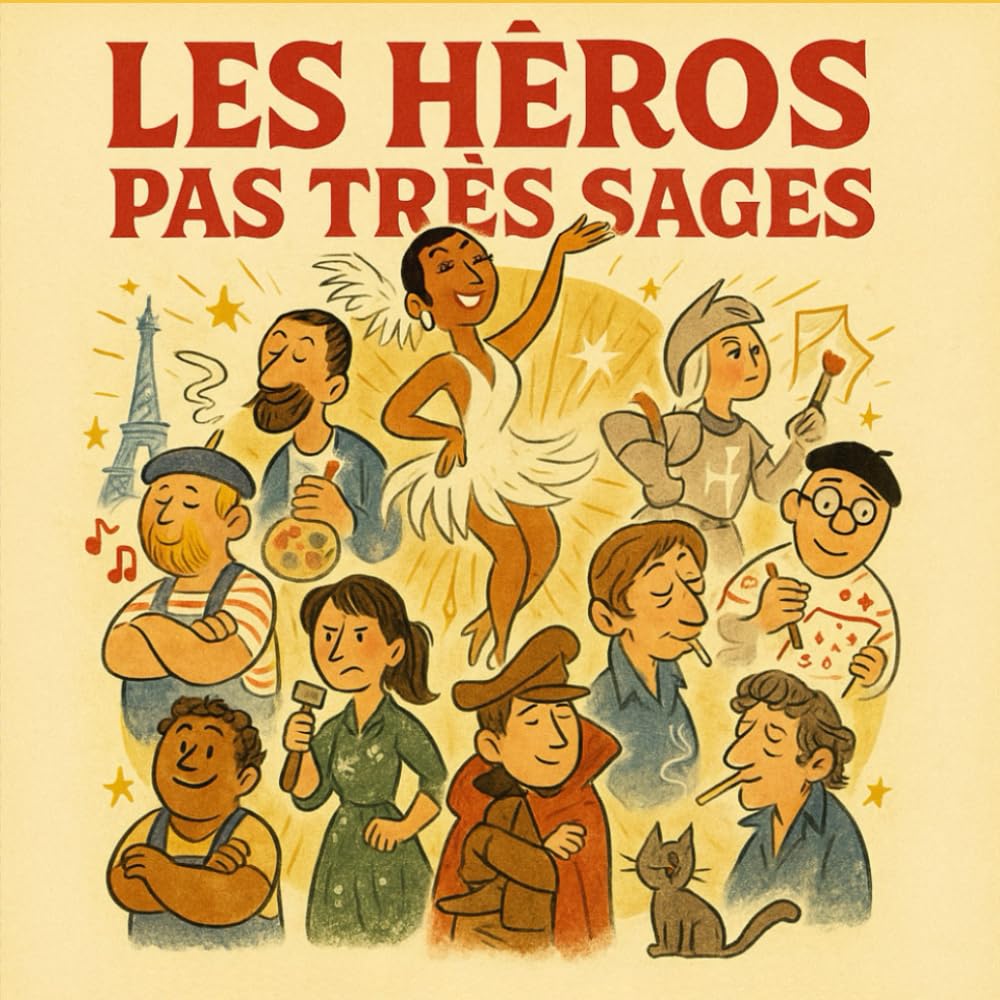 Les Héros Pas Très Sages: 13 destins extraordinaires racontés avec humour, poésie et un brin d’insolence