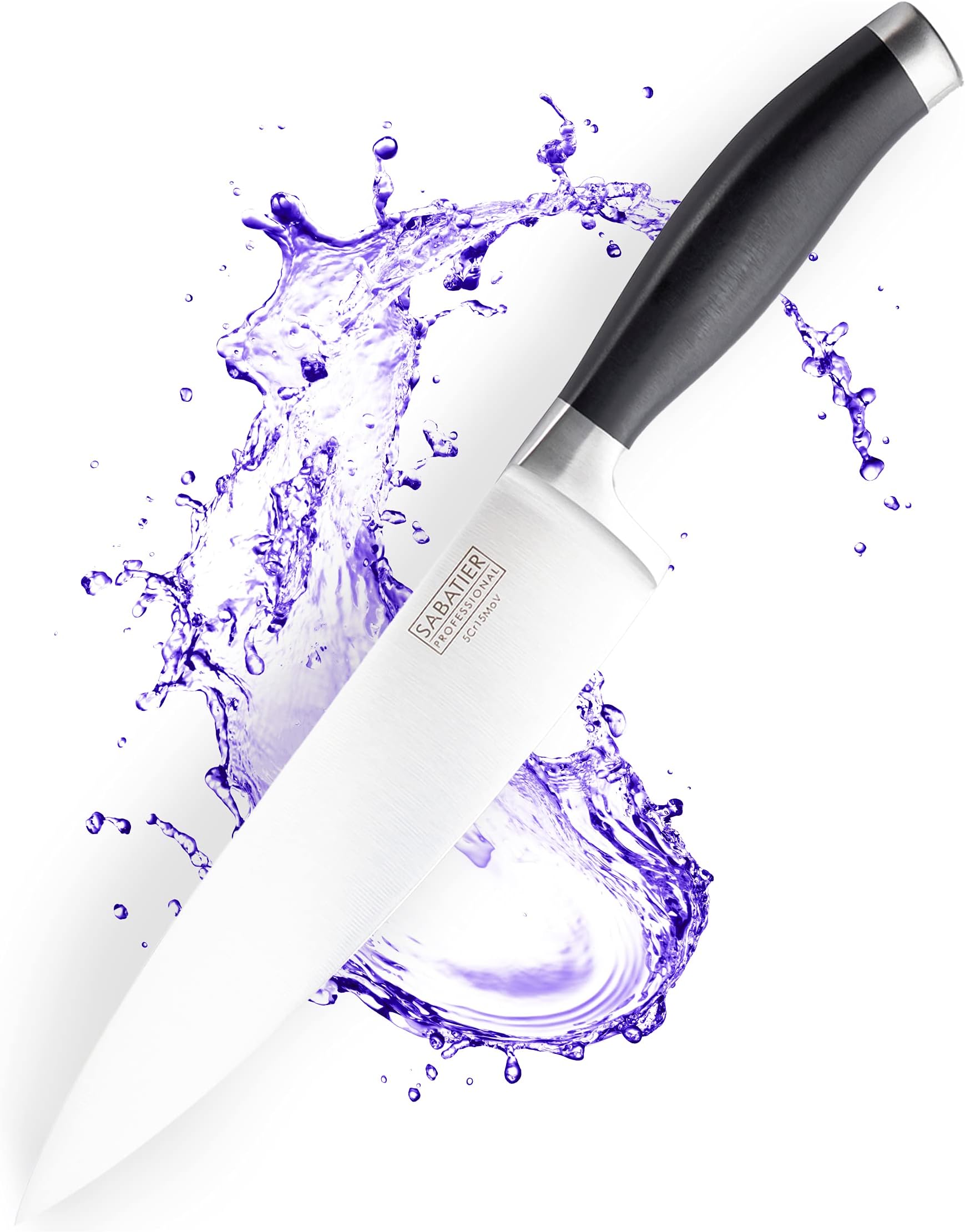 Stellar Sabatier IS16 Stainless Steel Cooks Knife, 15cm, Dishwasher