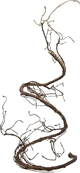 Pangea Reptile Ultimate Vine for Terrarium Habitat (Brown) | 6 ' Long Large Diameter Foam Vine for Reptile Enclosures, Bendable, Humidity Resistant, Bendy Offshoot Branches