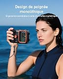 TELESIN Underwater Snorkeling Diving Phone Waterproof Case, Universal Underwater Photo & Video Diving Housing Handle Grip for iPhone 17 16 15 14 13 12 11 Pro Max/XS/X Samsung Galaxy and Most Phones - 7