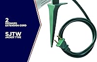 Vista 4 de Woods 0434 Luz de 60 Vatios 200 Lúmenes; Resistente a la Intemperie; Estaca de Servicio Pesado; Accesorio Duradero; Enchufe Polarizado con Cable