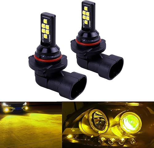 Miniatura 34 de Socal-Led Lighting 2x Focos avanzados de luces Led de niebla, 3030 SMD brillante, colorido, diurno de la ejecución de la lámpara DRL, Rojo