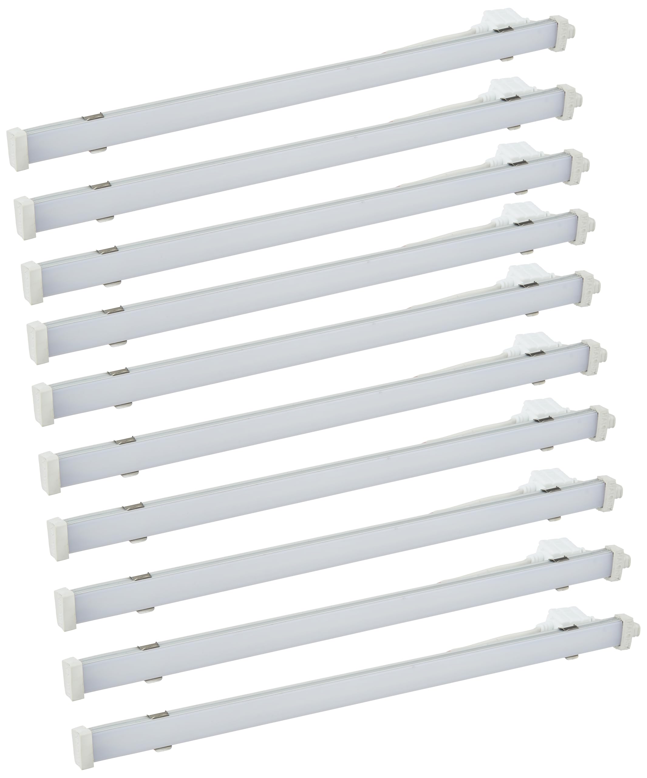 Halonix 10W LINÉAIRE PROFILE LED Cabinet Light | 1 Ft Slim LED Profile Light for Cabinet & Counter Lighting | Cool Daylight | Under Cabinet Light for Kitchen, Wardrobe & Showcase | Pack of 10-picture-38