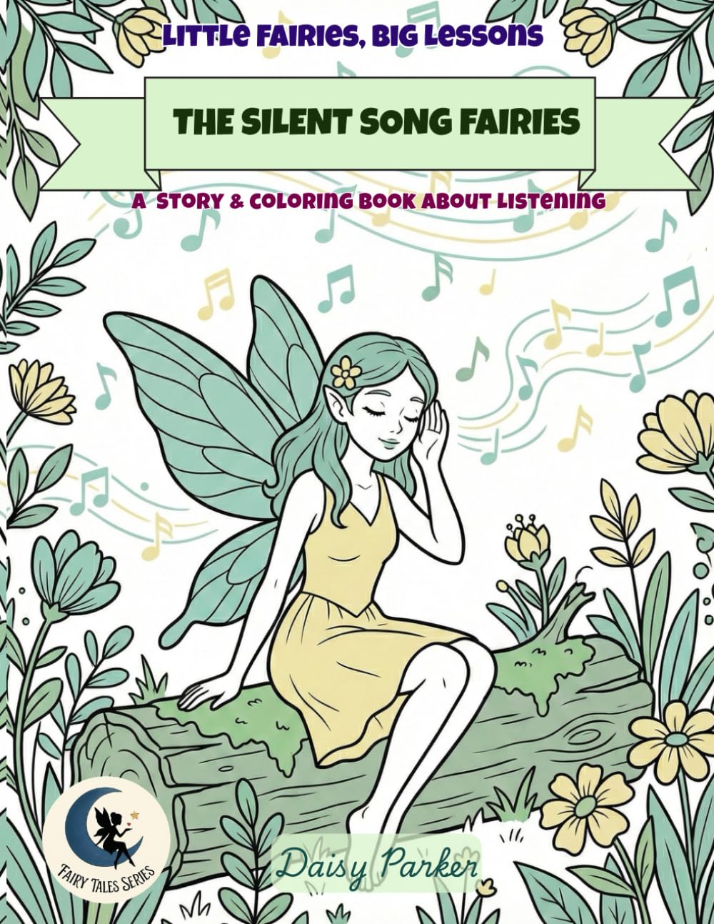 The Silent Song Fairies: A Story and Coloring Book About Listening and Inclusion (Little Fairies, Big Lessons)