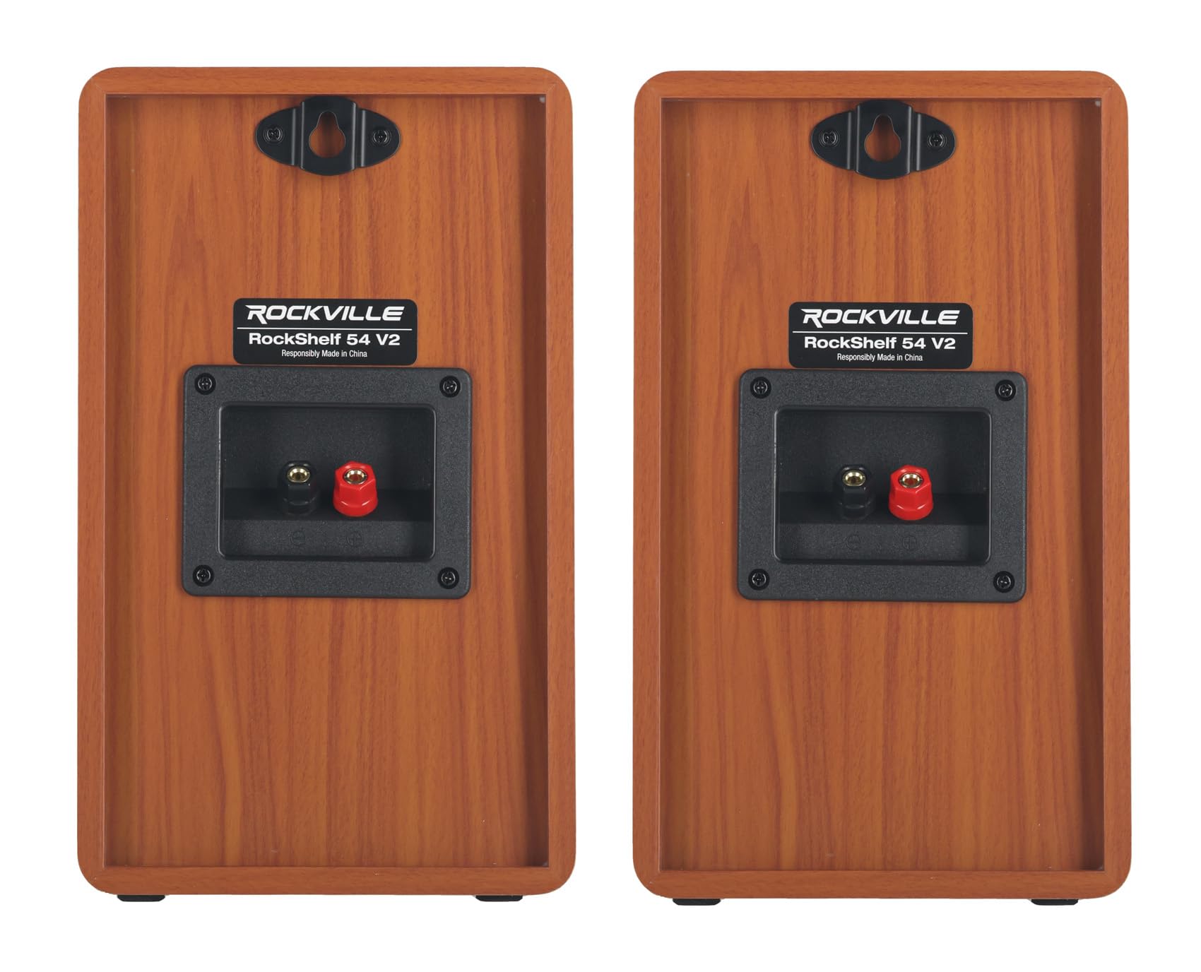 Amazon.com: Rockville RockShelf 54C V2 360W Wood 5.25