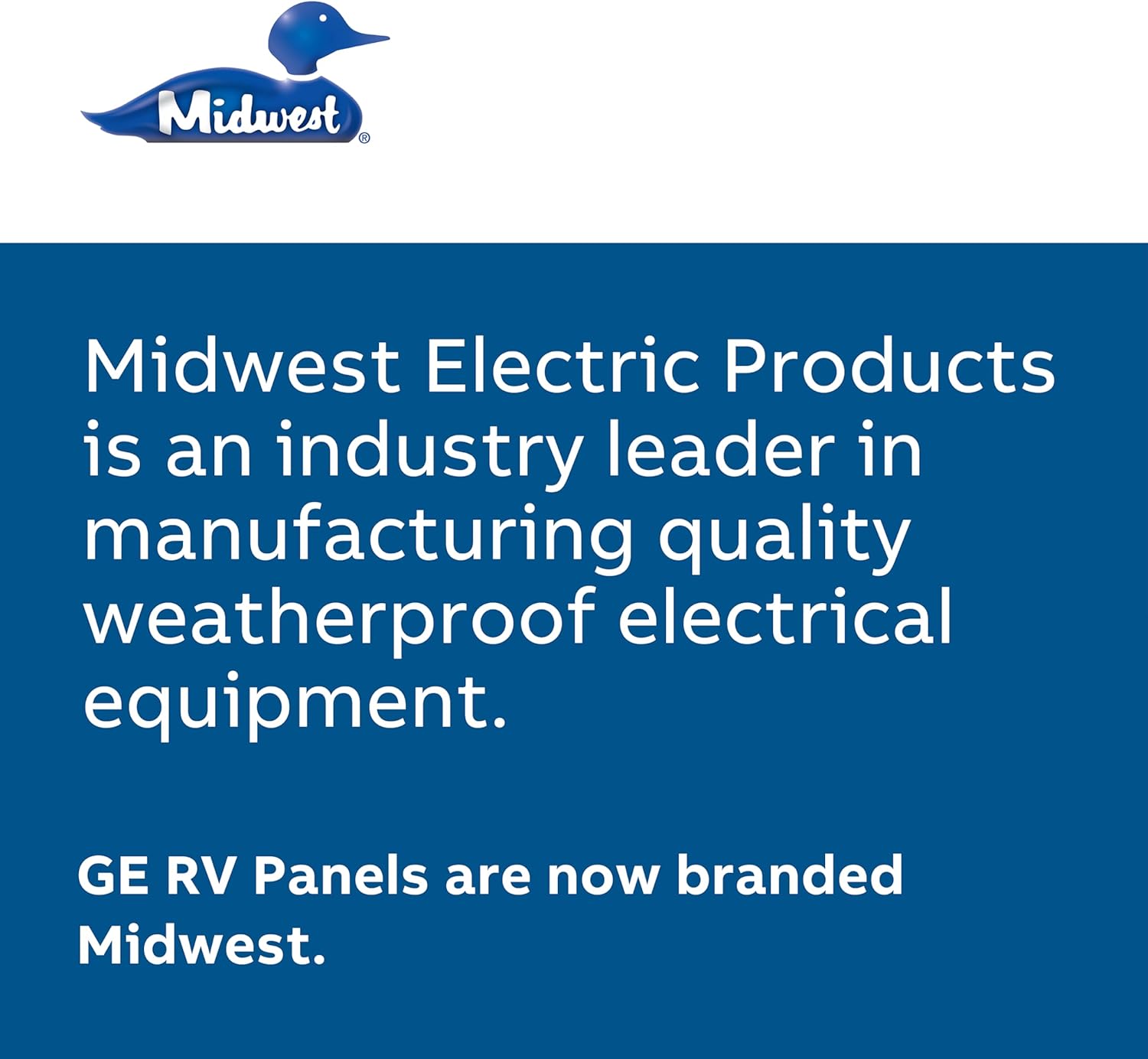MIDWEST U055C010P RV Power Outlet Panel • 120/240V 70A Unmetered Temporary Power Box • 20A & 50A GFCI Receptacles • RV Pedestal Surface Mount Electrical Box • NEMA 3R • UL Listed & ANSI Certified