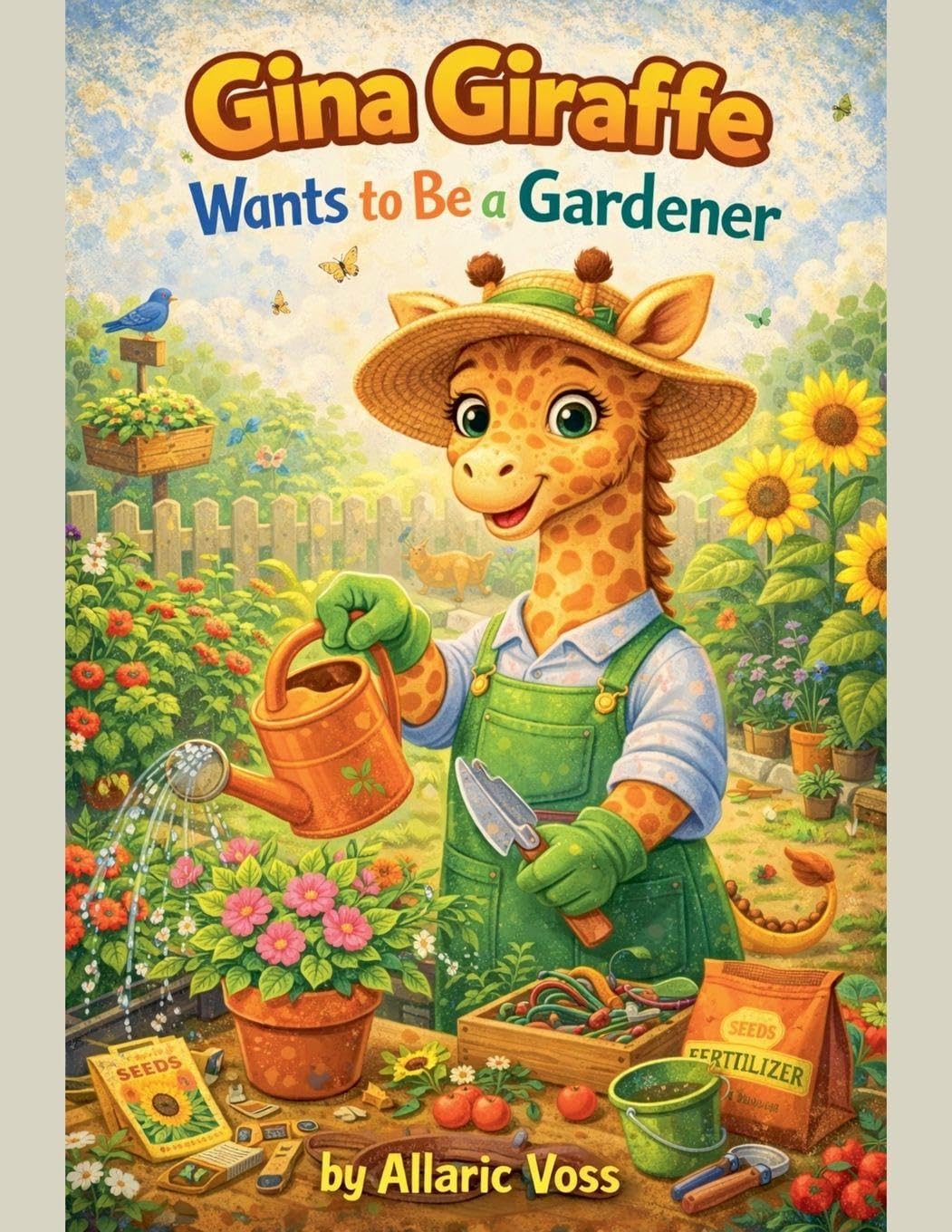 Gina Giraffe Wants to Be a Gardener: 7 (The Alphabet of Becoming)