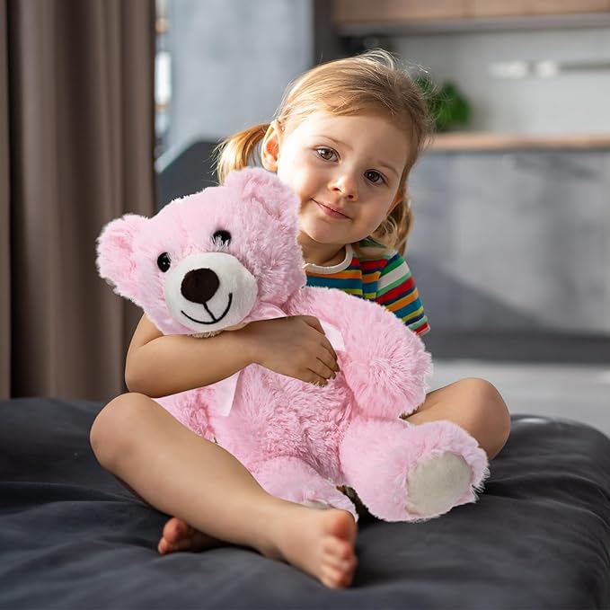9 Osos de Peluche Suaves 14 Pulgadas Multicolor miniatura 5