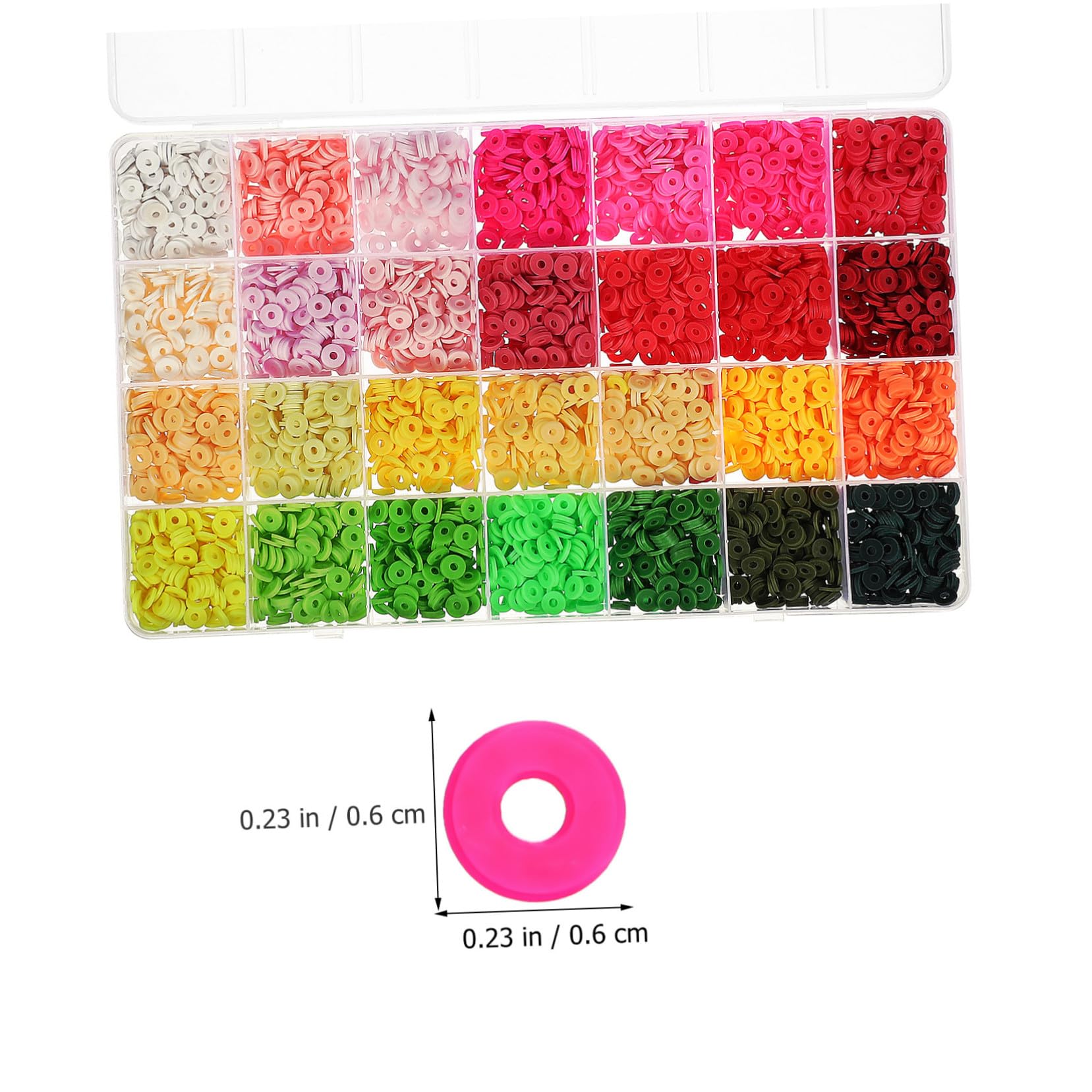 Holibanna Kit de Perles pour Création Bijoux Vibrant et Complet Accessoires DIY pour Bracelets et Colliers Résistantes Cadeaux Personnalisés
