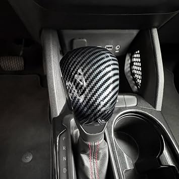 YOUTOOCAR ABS Auto Shift Gear Cover Compatible with Chevy Blazer 20192024, Trailblazer 20212024, Equinox 20222024, Malibu 20212024, Trax 20242025 Accessories Carbon Fiber Pattern