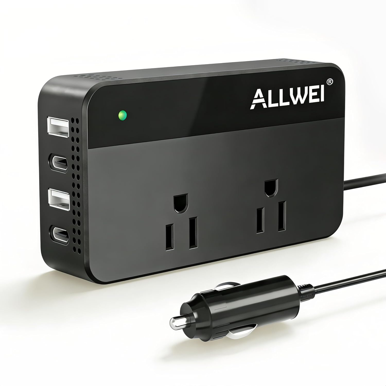 ALLWEI 200W Car Power Inverter Review: Power Gardening Devices on Road Trips to Nurseries