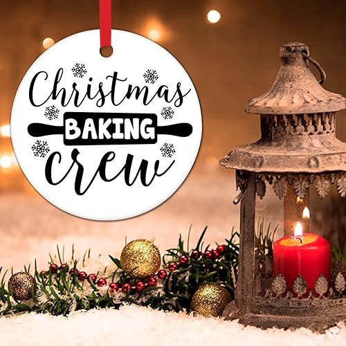 Vista 41 de Feliz Año Nuevo Yall Adorno de árbol de Navidad con citas divertidas Decoración de árbol de Navidad Recuerdo Feliz Año Nuevo Novedad Adornos