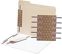 Vista 1 de Smead Cierre autoadhesivo con tecnología de cierre recubierto SafeSHIELD, capacidad de 2 pulgadas, morado, 50 por caja (68216)