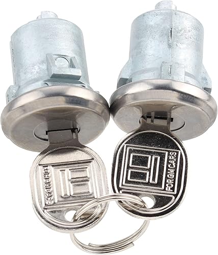 Miniatura 3 de Juego de 2 pares de cilindros de cerradura de puerta 5070006 para Chevy Chevrolet para GMC Truck SUV Olds DL7 D570A 2DLK1 2DLK12 DLK2 DLK3