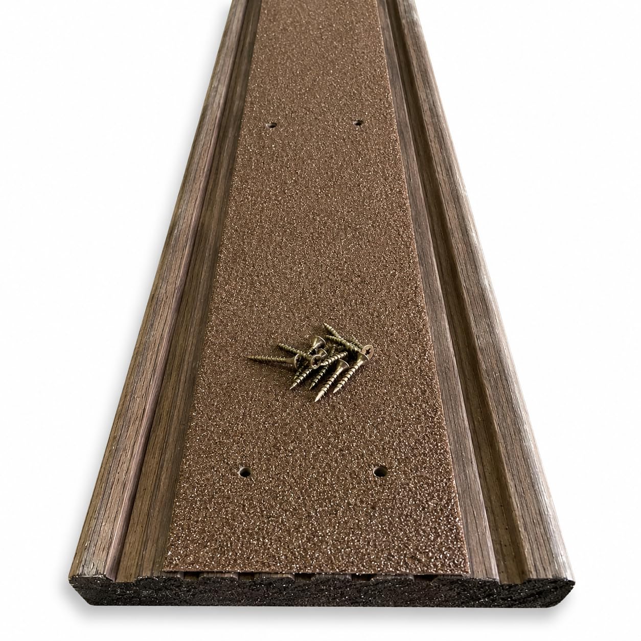90mm Width Anti Slip Decking Strips GRP Heavy Duty 600mm 1000mm 1200mm (Brown, 1000mm)