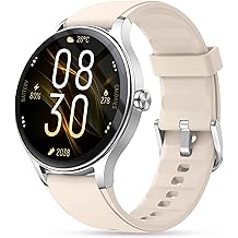 Smart Watch for Women, Ladies & Men, 1.27'' Fitness Watch [41mm case] with Call Receive/Dial, Heart Rate/Stress/Sleep Monitor, AI Voice, IP68 Waterproof Smartwatch with Calendar, Calculator, Games