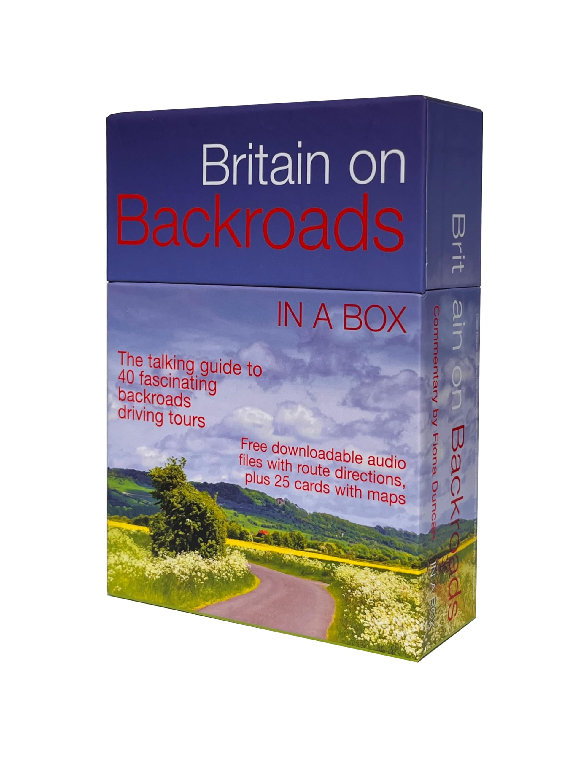 Britain on Backroads in a Box: Britain's best driving tours on pocketable cards (Duncan Petersen Guides)