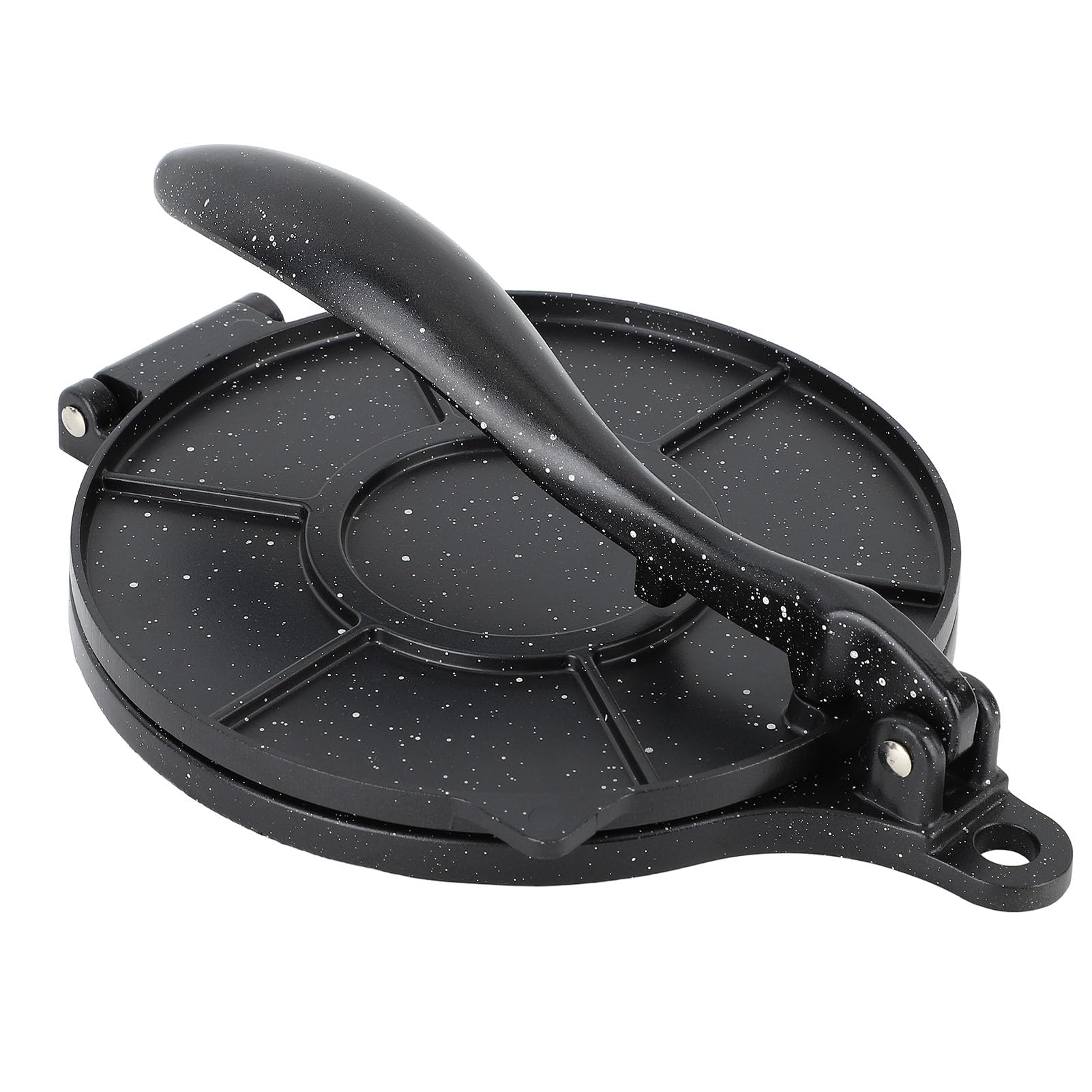 Fockety 10 Inch Tortilla Press, Flour Corn Press Bakeware Tool DIY Dough Press Tortilla Maker, Aluminum Alloy Kitchen Utensils for Tortillas, Patacones, Pizza, Pie, Patty