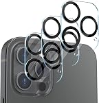 CloudValley Rear Camera Protector for iPhone 12 Pro Max 6.7 inches, 9H Hardness & Full Coverage Protective Film Camera Lens -3 Pieces