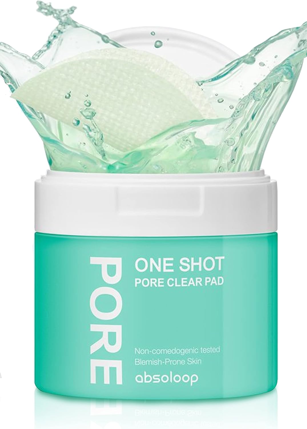 One Shot Pore Clear Toner Pad, Korean Skincare, Toner Pad, Pore Toner, Blackhead Removal, LHA Peeling, Vegan, 60 Pads, 4.9oz One Shot Pore Clear Toner Pad, Korean Skincare, Toner Pad, Pore Toner, Blackhead Removal, LHA Peeling, Vegan, 60 Pads, 4.9oz