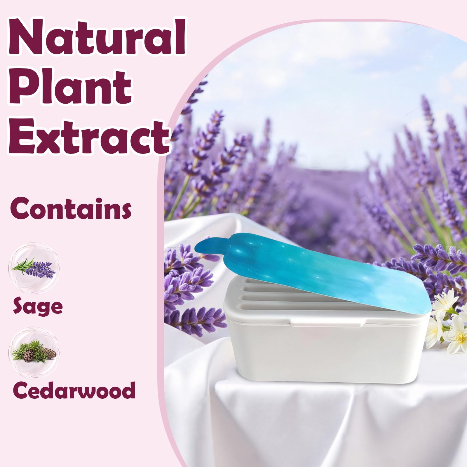 4-Pack Deodorizer Refills Compatible with Pet ScoopFree SmartSpin Self-Cleaning Cat Litter Box, Natural Plant-Based Air Freshener Cartridges, Lasts Up to 30 Days Each - image 2