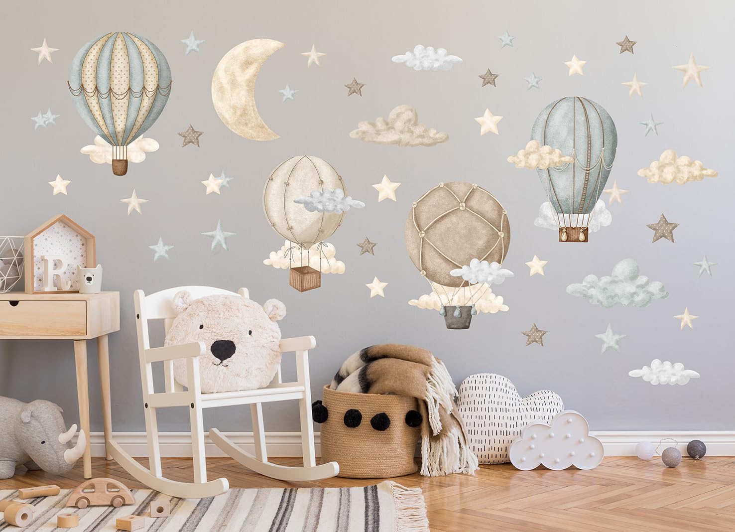 Adesivo da parete per cameretta bambini - Decorazione murale adesivo per ragazze e ragazzi