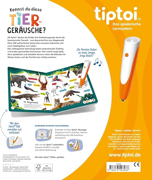 tiptoi® Kennst du diese Tiergeräusche? - 2