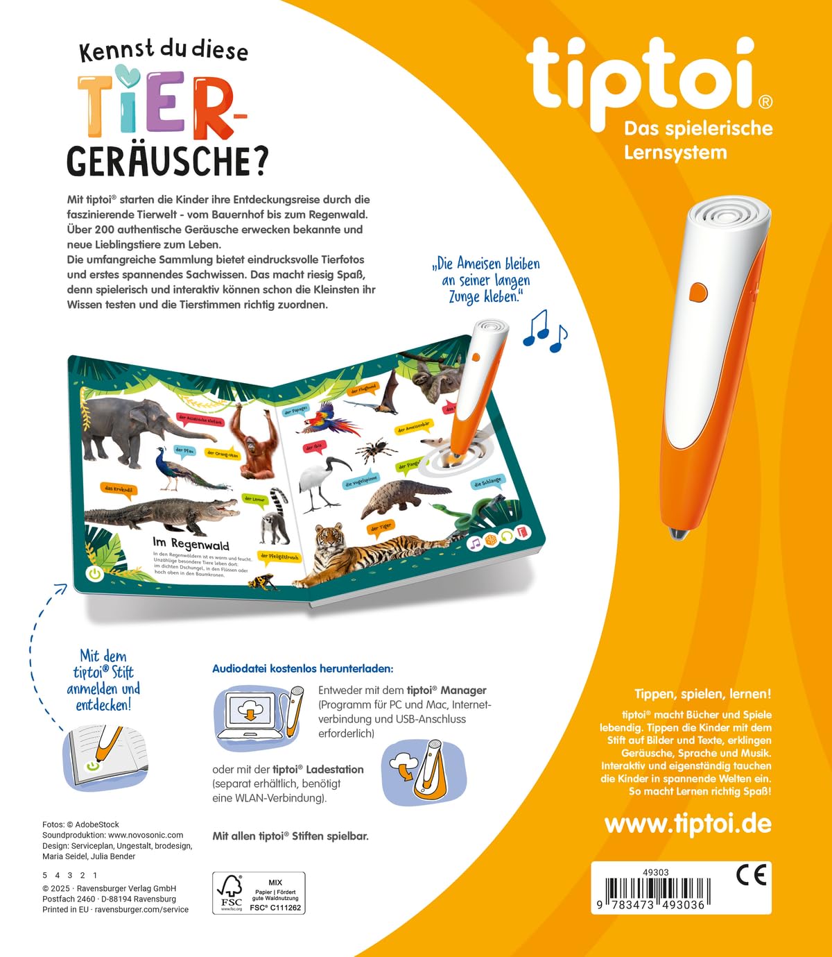 tiptoi® Kennst du diese Tiergeräusche? - 2