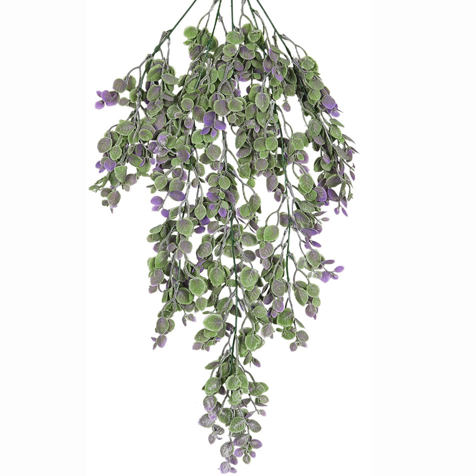 Ghirlanda di edera Artificiale da 15 Pezzi, Foglie di Vite, Foglie di Vite finte Artificiali appese, Ghirlanda di Piante di edera appese, utilizzata per la Decorazione di pareti da Giardino,