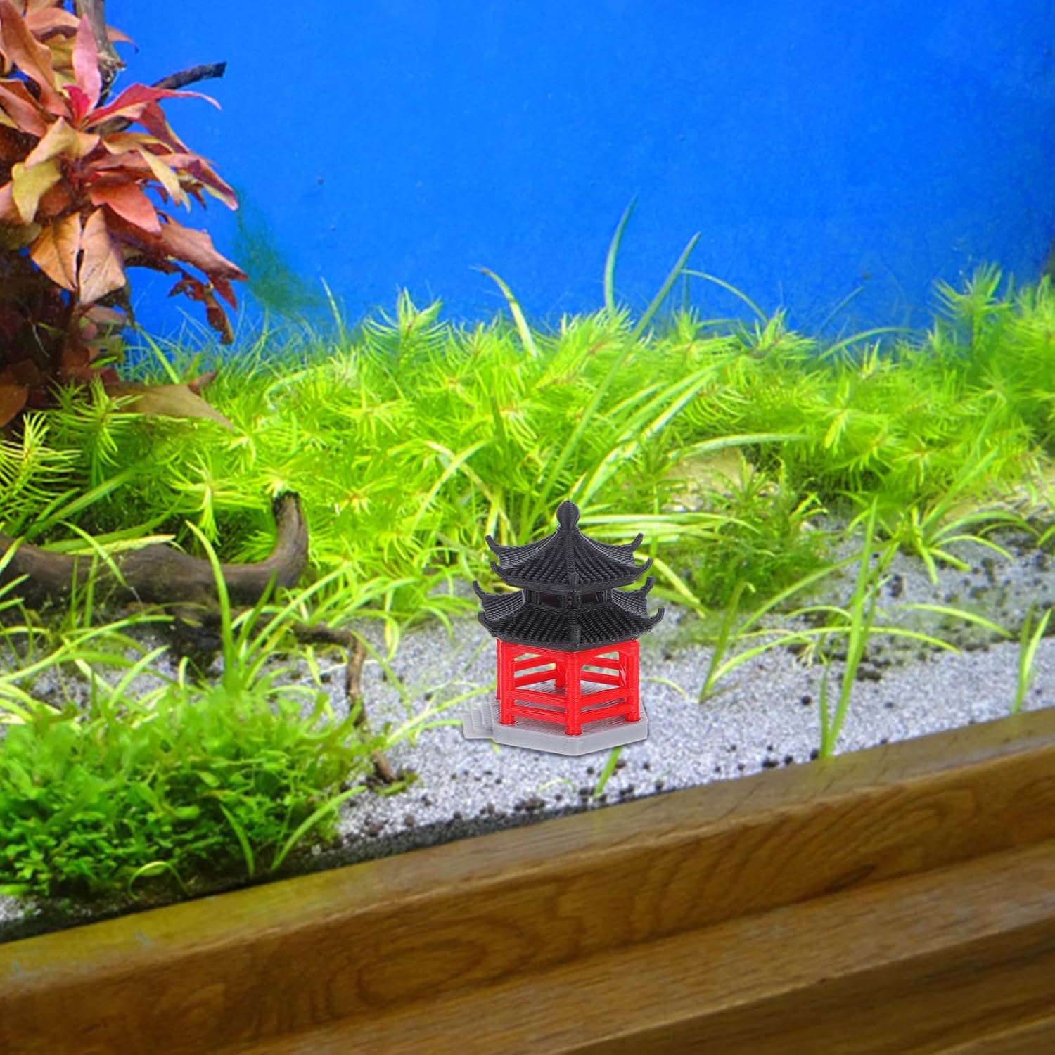 PRETYZOOM Miniature Gazebo Model Asian Decor Perfect for Aquarium Home Garden and Landscape Decorations