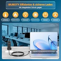 BIUBOTY 45W Asus töltő kábel 19V 2.37A Zenbook UX303U UX305 UX430U laptop adapter 5