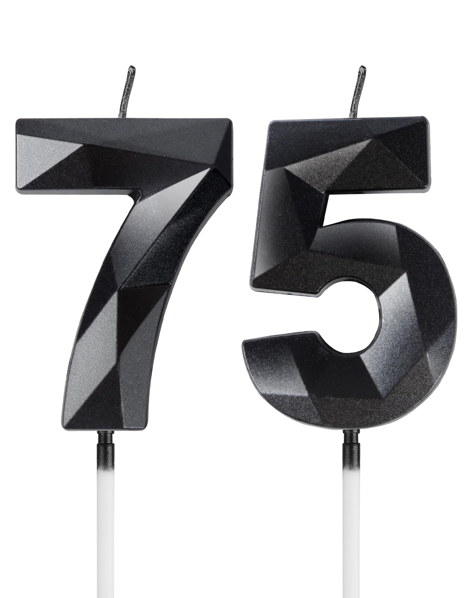 Royal Blue 13th Birthday Candles, 3D Number 13 Candle for Cake, Boy Girl 13th Birthday Decorations,Sapphire Candle Topper Blue Cake Decorations for Birthday Party Wedding Anniversary Supplies — view 211