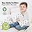 Mini Toddler Pillow with Pillowcase - 9x13 My Little Dreamy Travel Kids Pillow for Sleeping, Toddler Bed, Small, Tiny, Organic Cotton Pillowcase, Soft & Breathable, Kids 2-4 Years Old(Space Drift)
