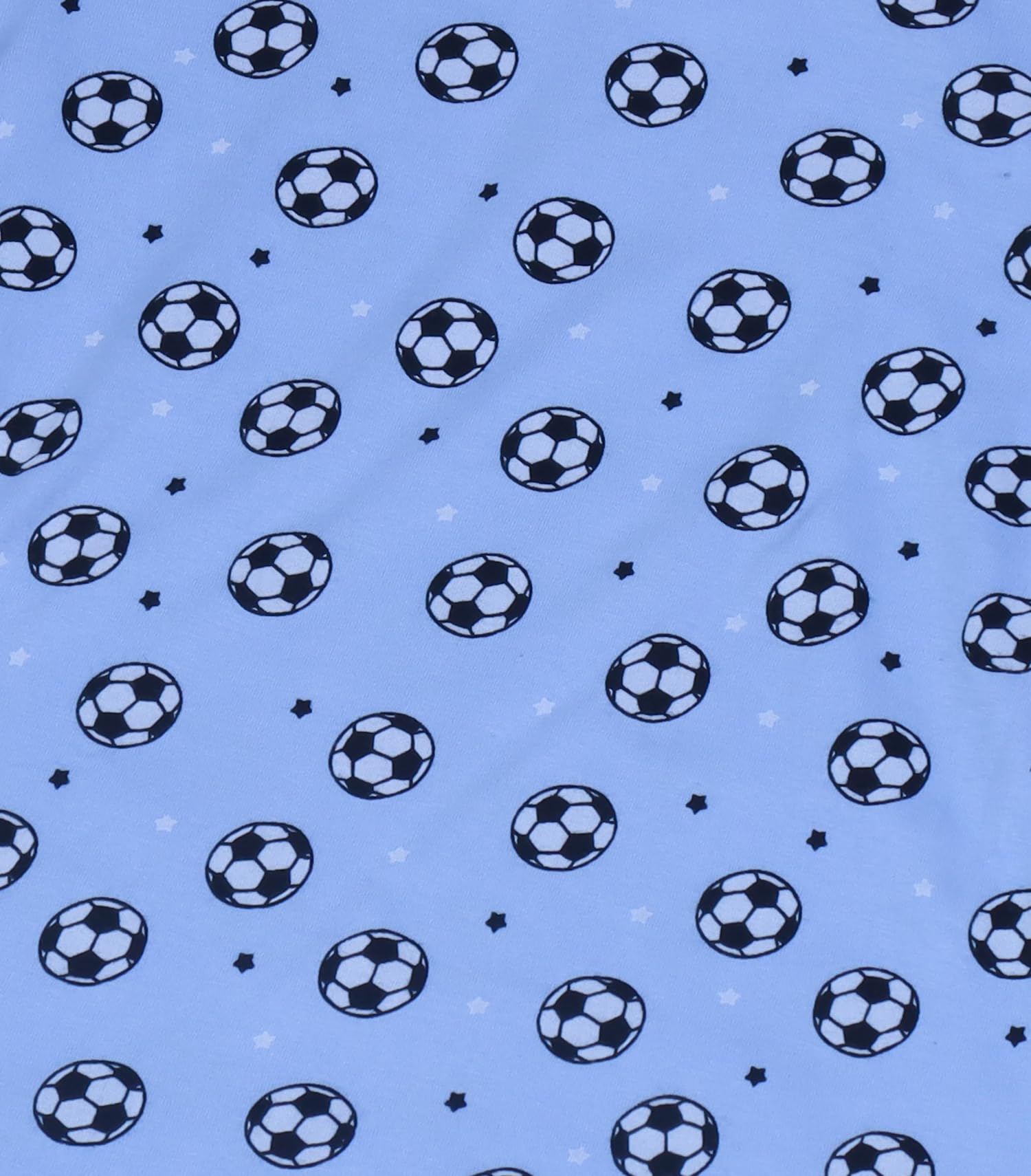 Hestia|H.Nsg.7|Kids Night Suit|Cotton|Night Dress Full Pant Full Sleeves Pajama Set Tshirt|Antirash Fabric|Pyjama Tshirts For Boys|Sleepwear|All Over Football Printed|Blue|4-6Yrs|Set Of 1,4-6 Years - Image 6 thumbnail