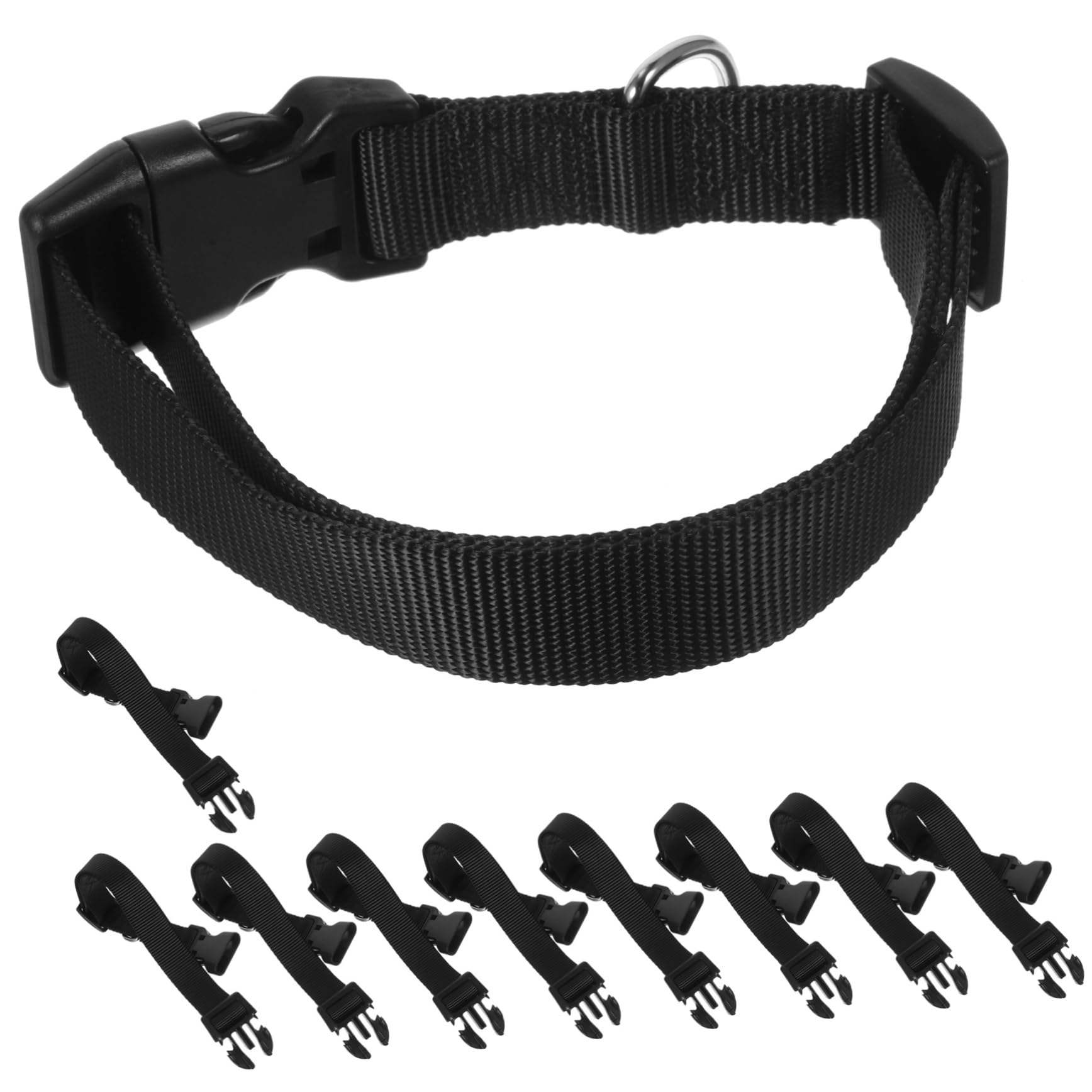 SUPVOX Non-Slip Adjustable Pet Collar 10pcs Sheep Collars Livestock Supplies Easy Size Adjustment