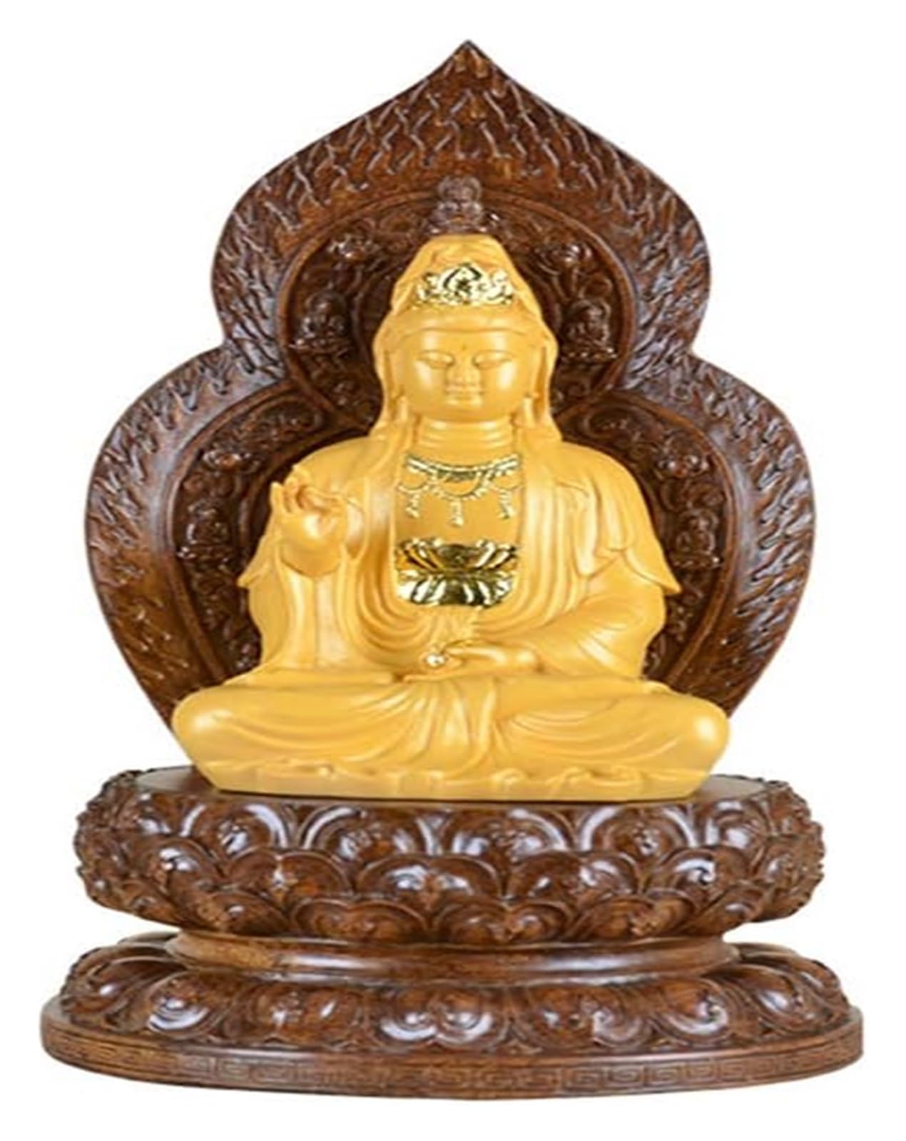 Bouddha Shakyamuni statue résine pour créer un espace zen dans le salon - 4