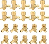 Vista 16 de HeSun Paquete de 10 accesorios Pex A, codo de oreja de expansión de 1/2 pulgada, rosca NPT hembra de 1/2 pulgada x expansión Pex A de 1/2 pulgada