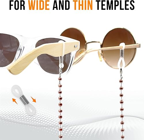 Miniatura 4 de Eye Glasses String Holder - Eyeglass Holders Around Neck - 4 Glasses Cords