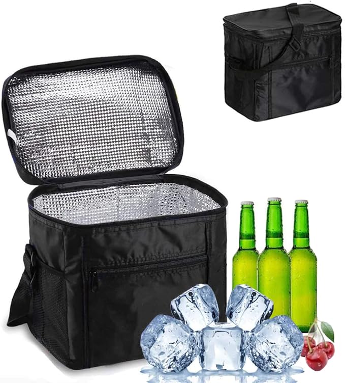 Klein Kühltasche Picknicktasche, Eistasche Picknick Faltbar