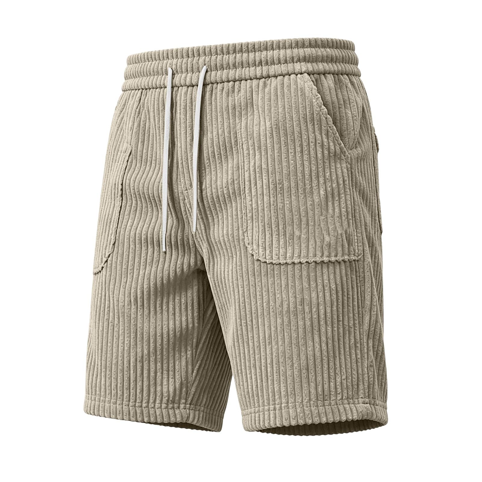 Pantaloncini chino, da uomo, 3XL, con tasche, gamba dritta | Pantaloncini sportivi eleganti, leggeri, estivi, elasticizzati, ideali per il tempo libero