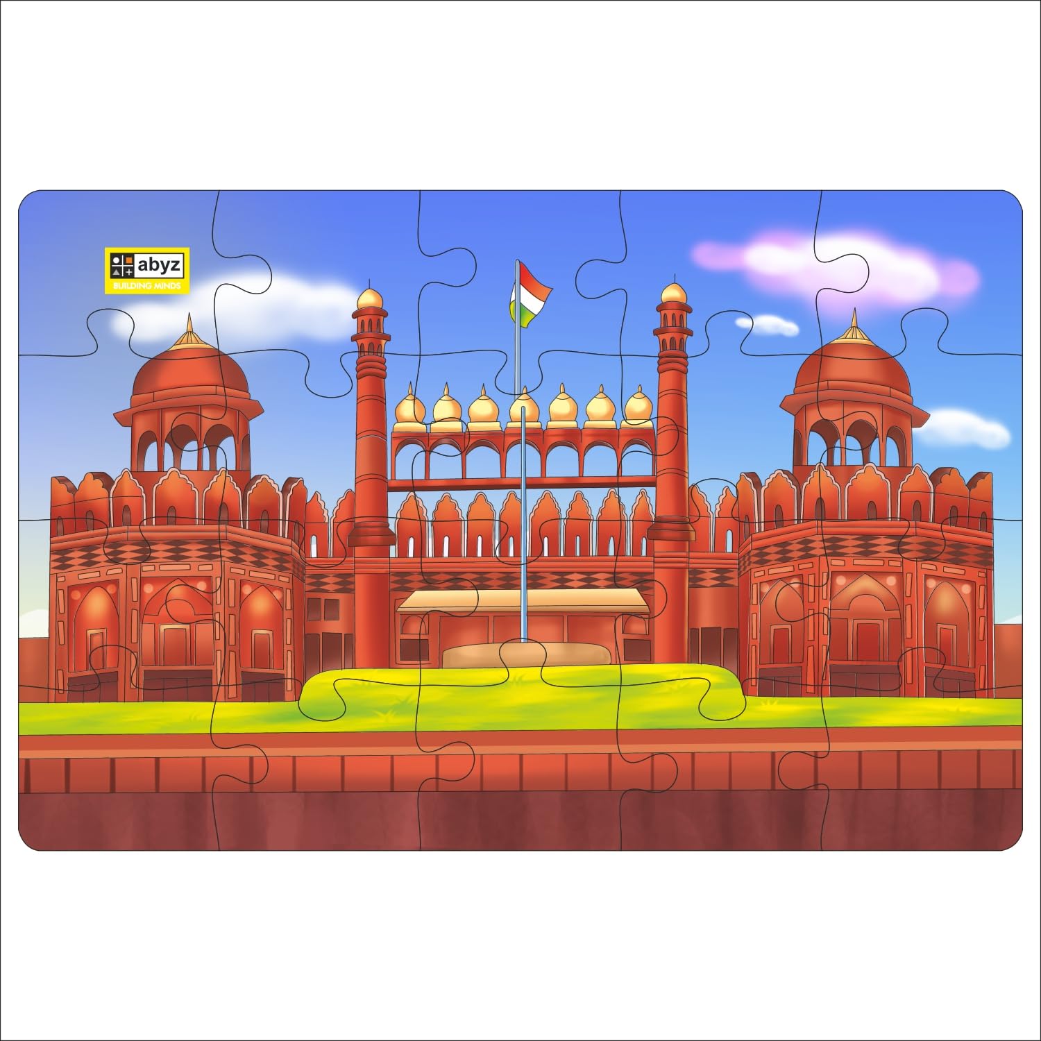 See full amazon price history chart for ABYZ Wooden Jigsaw Puzzles for Kids,Red Fort Jigsaw Puzzle for Kids of Age 3- Years and Up, 20 Pcs Puzzle ABYZ Wooden Jigsaw Puzzles for Kids,Red Fort Jigsaw Puzzle for Kids of Age 3- Years and Up, 20 Pcs Puzzle (B0D2TV8353) Amazon Price History, Amazon Price Tracker