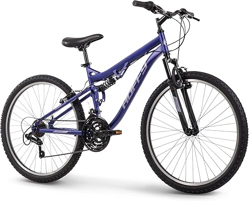Miniatura 100 de Huffy Stone Mountain Hardtail Mountain Bike for Boys/Girls/Men/Women, 20"/24"/26" Sizes, 6 or 21 Speed Shimano Twist Shifting, Front or Dual