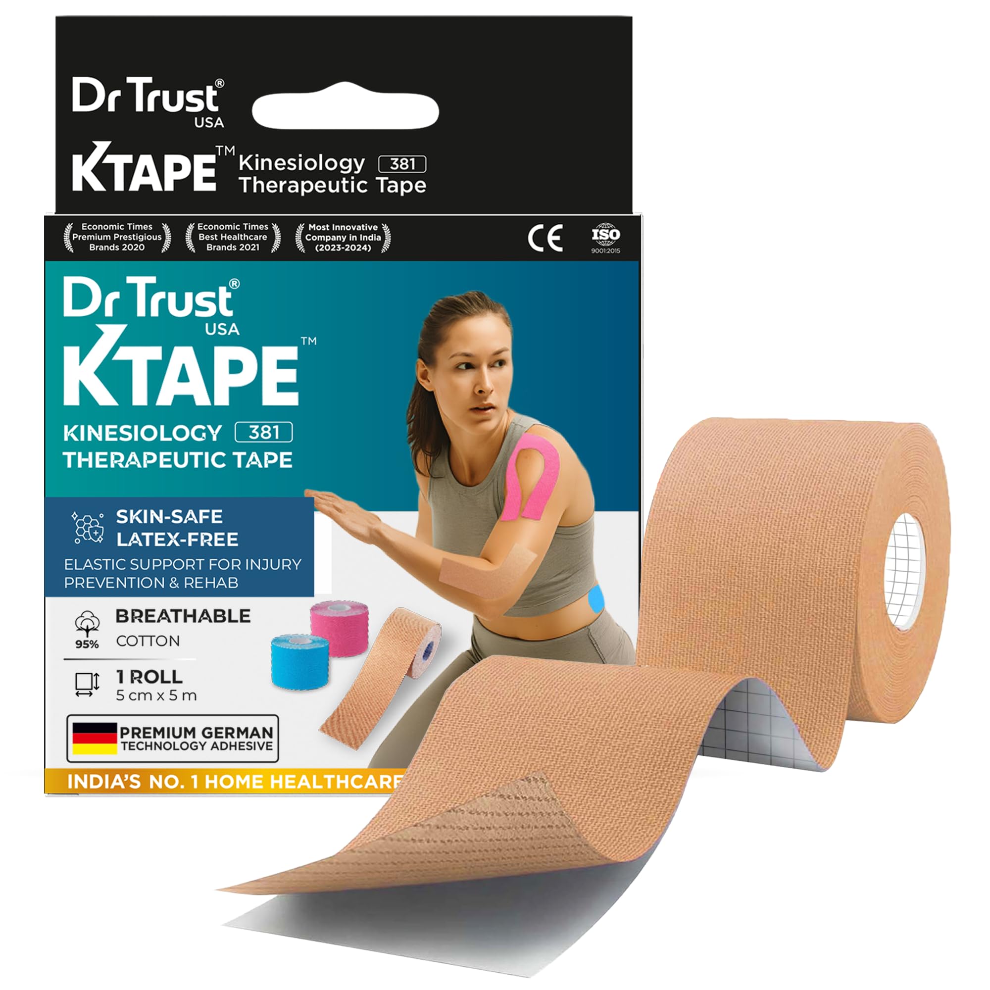 Usa Kinesiology Tape For Sports Injury Muscles Pain Relief Waterproof |  Desertcart Seychelles, image size:2000x2000