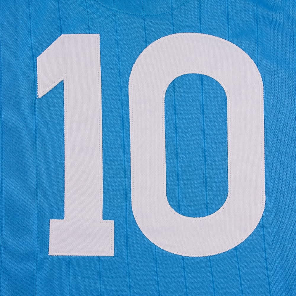Copa - Maradona X Napoli 1986-87 - Camiseta de Fútbol Retro - Hombre - Azul