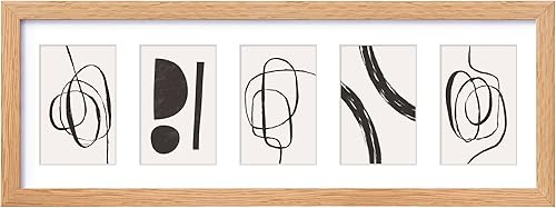 Miniatura 547 de Fun Memories Portarretratos de metal de 16 x 20 pulgadas con paspartú de 11 x 14 pulgadas, acabado de aluminio cepillado, parte delantera de vidrio