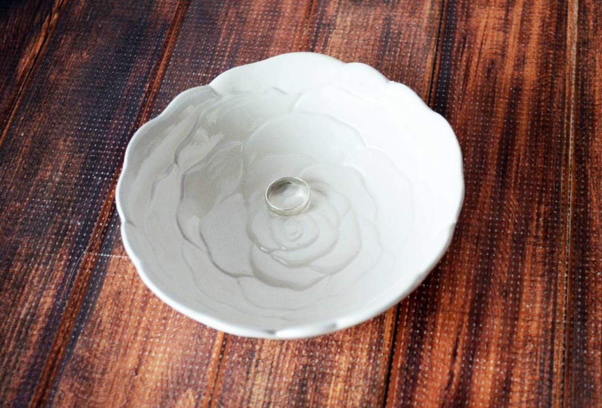 Susabella Sympathy Gift, Sympathy Gift Mother, Sympathy Rose Bowl - For every joy that passes something beautiful remains - Image 6