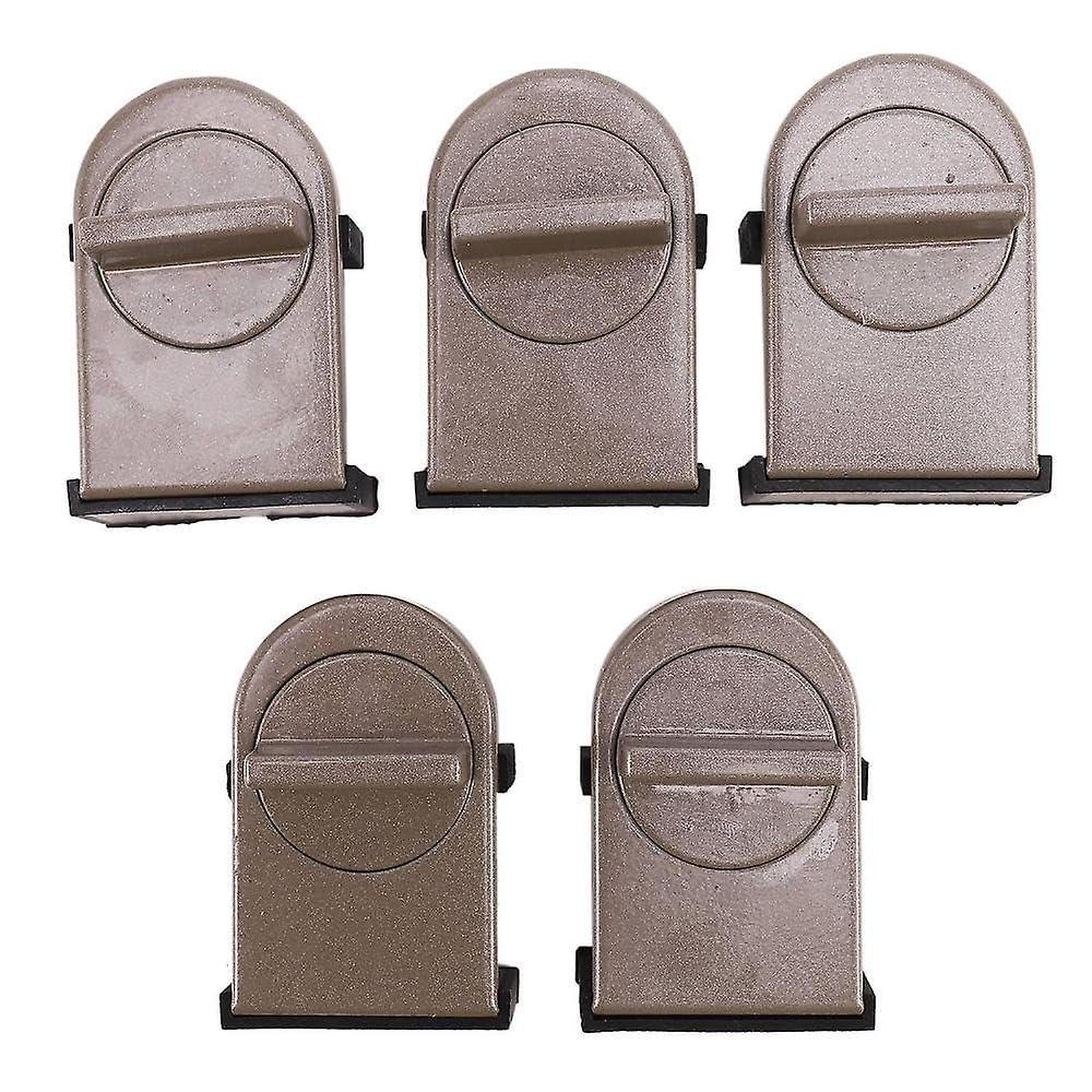 Joyhappst Image Color 5Pcs/Set Sliding Door Anti-Theft Switch Lock Sliding Window Blocker Straps Window Child Safety Door