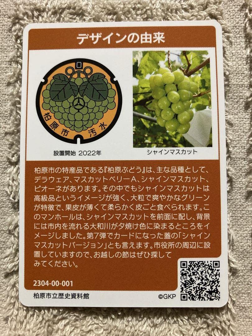 Amazon.co.jp: マンホールカード第19弾 ロットNo.001 柏原市 摂津市 